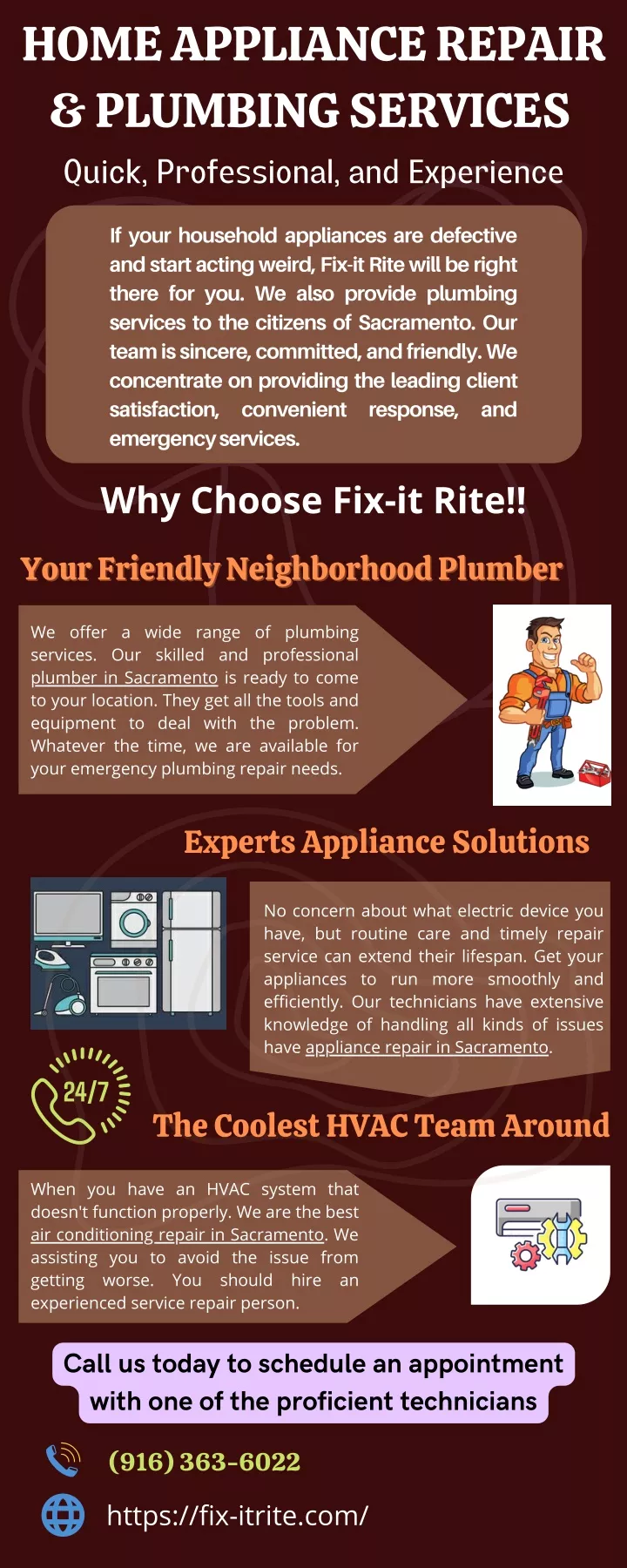 home appliance repair plumbing services quick