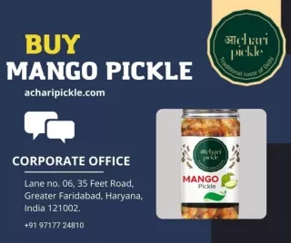 Buy Mango Pickle Online