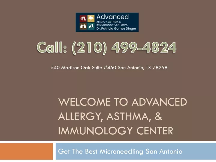 welcome to advanced allergy asthma immunology center