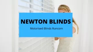 newton blinds motorised blinds runcorn
