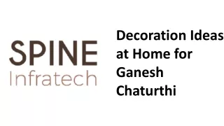 Decoration Ideas at Home for Ganesh Chaturthi