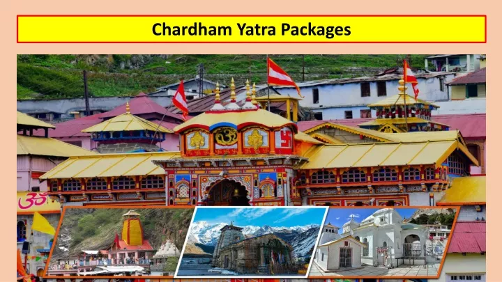 chardham yatra packages