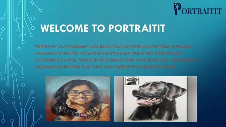 welcome to portraitit
