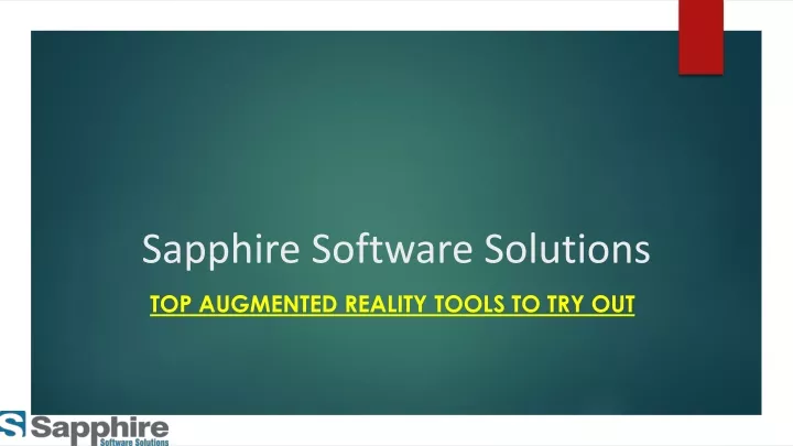 sapphire software solutions