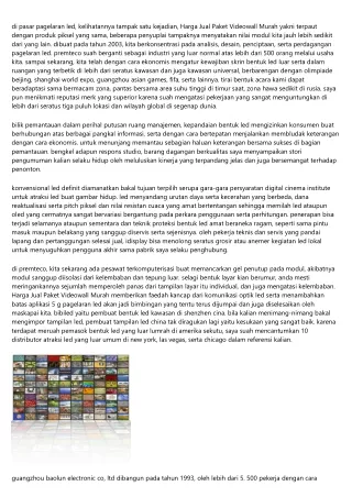 Harga Jual Paket Videowall Murah Bakal Area Jakarta Dan Juga Kurang Lebih Nya