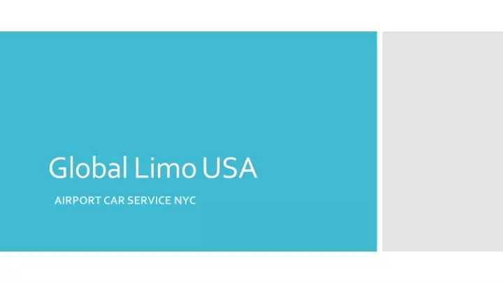 global limo usa