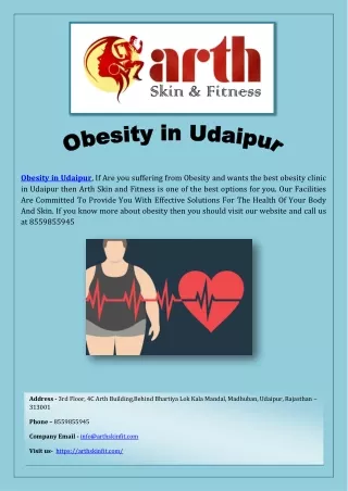 Obesity in Udaipur