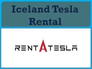 Iceland Tesla Rental