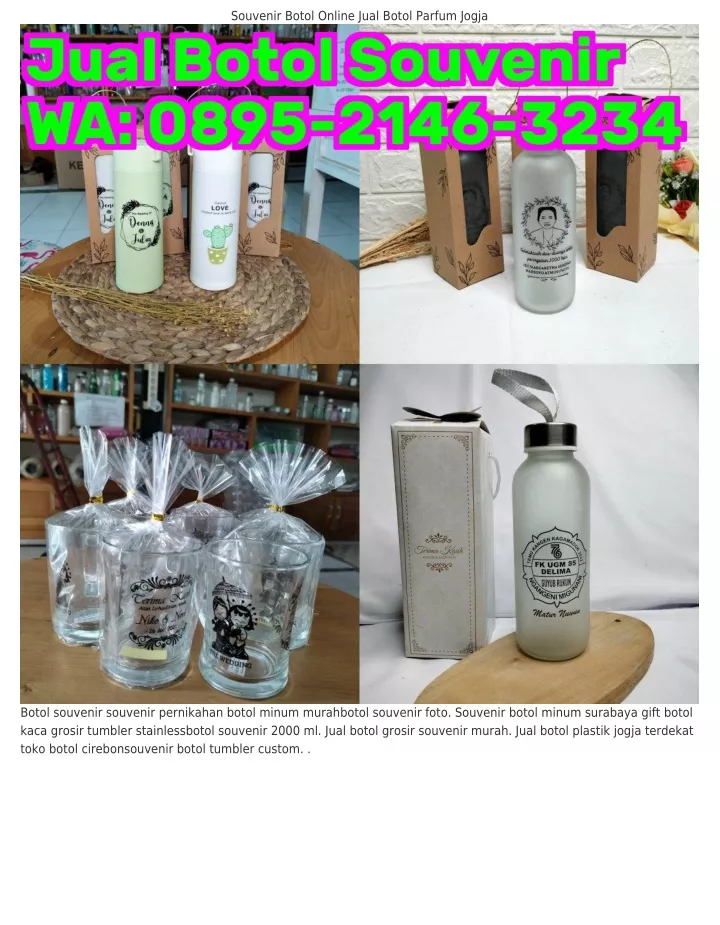 souvenir botol online jual botol parfum jogja