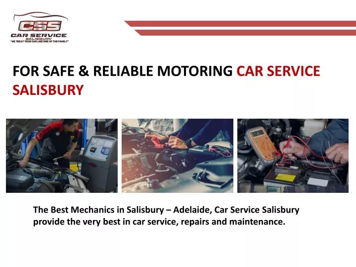 for safe reliable motoring car service salisbury