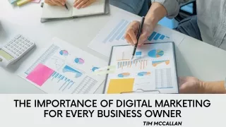 A guide to digital marketing for business owners | Tim Mccallan