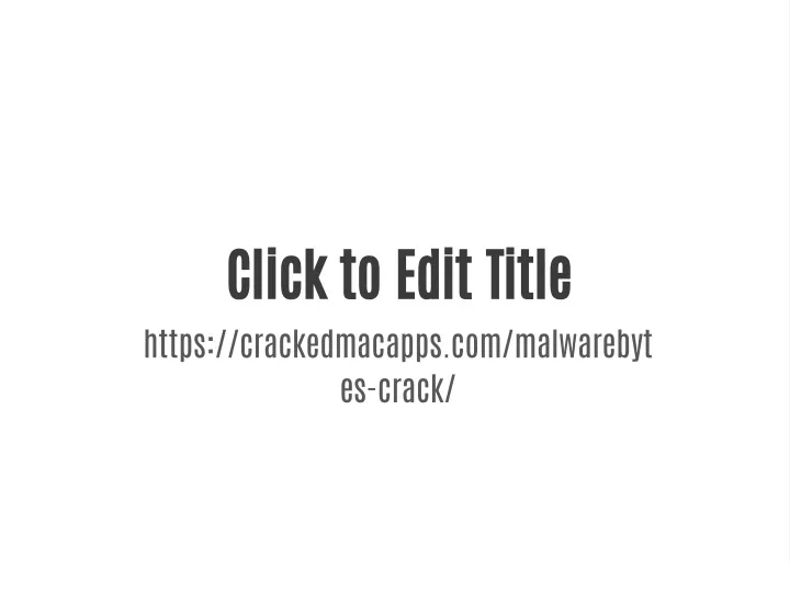 click to edit title https crackedmacapps