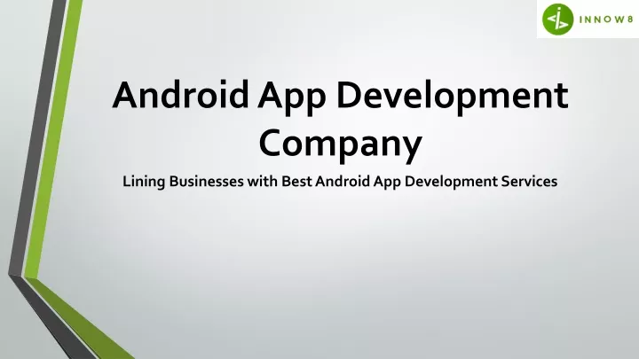 android app development company