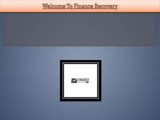 Lost Money Recovery Services - Finance Recovery