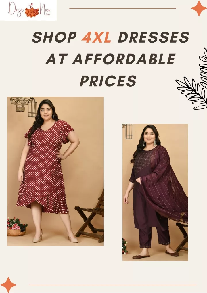 shop 4xl dresses at affordable prices