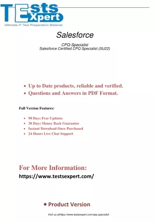 PPT - Salesforce CPQ-SPECIALIST Exam Dumps - All You Need to Know ...