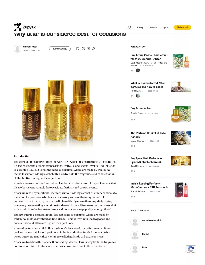 cosmetics body care why attar is considered best