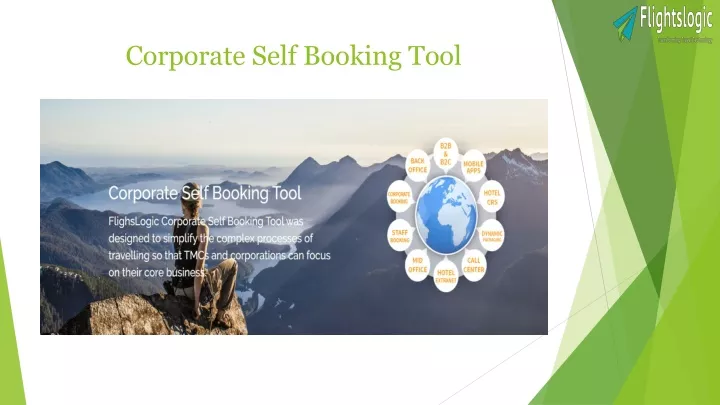 corporate self booking tool