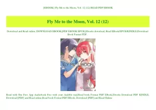 {EBOOK} Fly Me to the Moon  Vol. 12 (12) READ PDF EBOOK