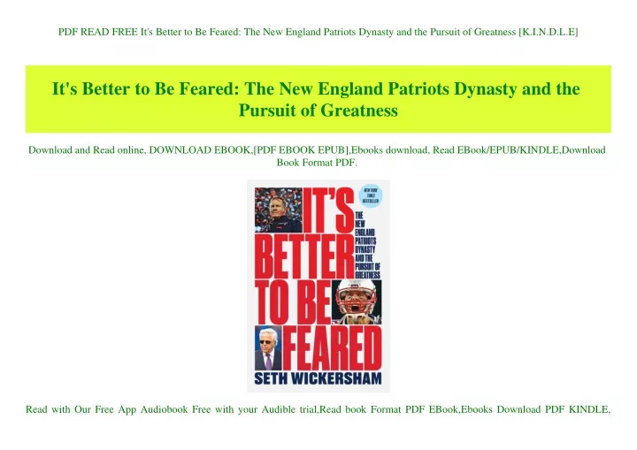 pdf read free it s better to be feared