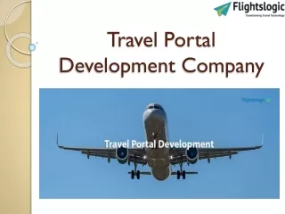 travel portal development company