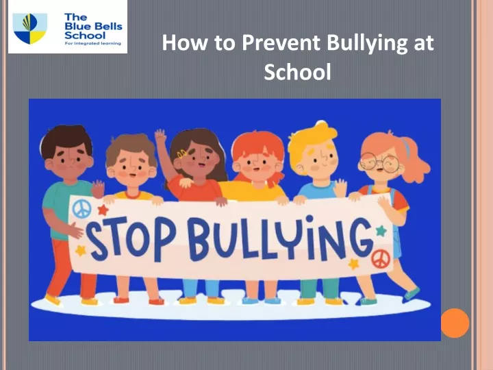 how to prevent bullying at school