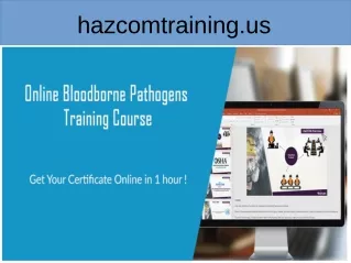 Annual Blood borne Pathogens Training