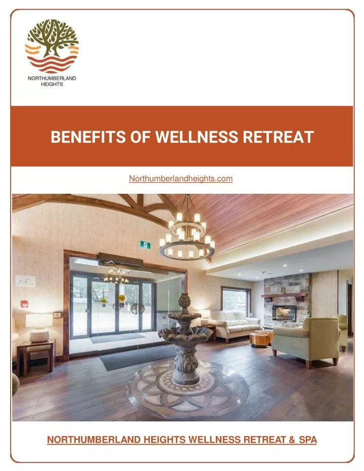 benefits of wellness retreat