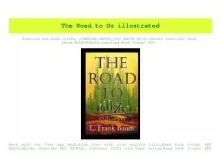 (READ-PDF!) The Road to Oz illustrated EBook