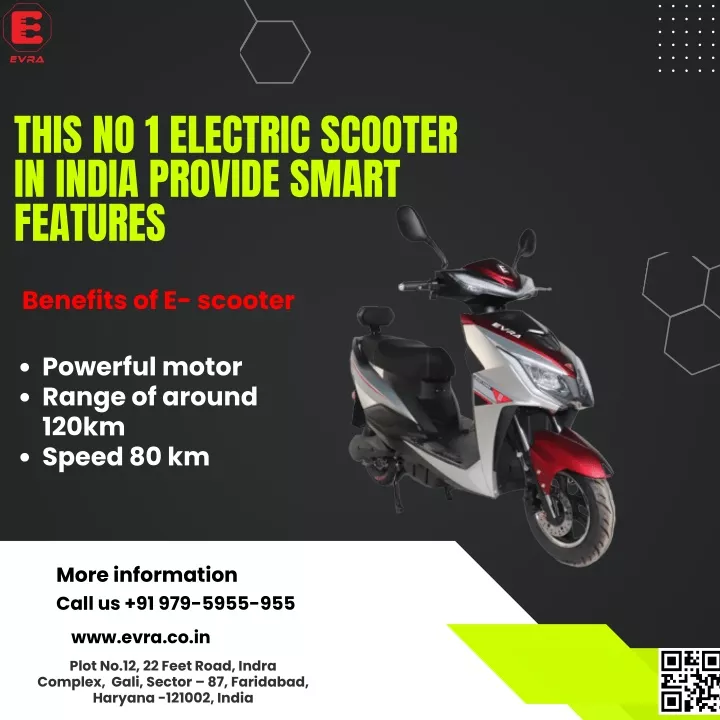 this no 1 electric scooter in india provide smart