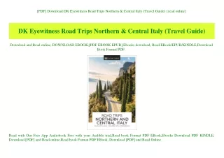[PDF] Download DK Eyewitness Road Trips Northern & Central Italy (Travel Guide) {read online}