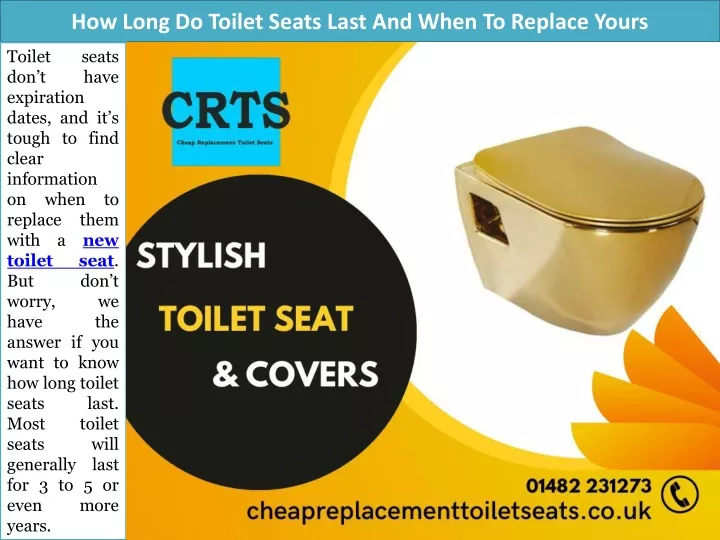 how long do toilet seats last and when to replace yours