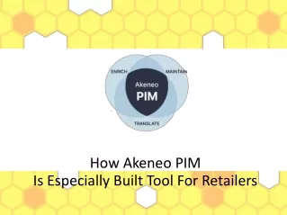 How Akeneo PIM Is Especially Built Tool For Retailers