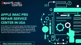 IMac Pro Service Centers In the United States.