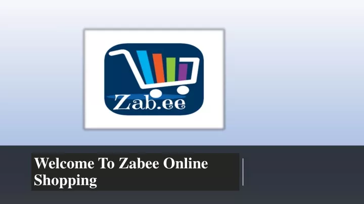 welcome to zabee online shopping
