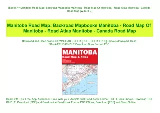 ebook manitoba road map backroad mapbooks