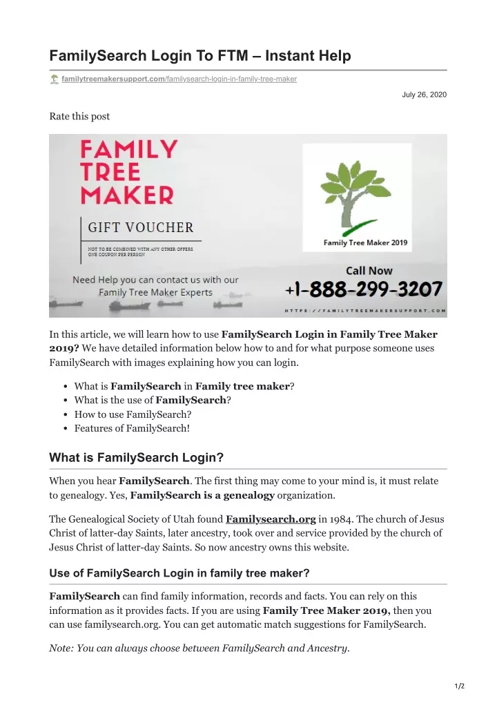 familysearch login to ftm instant help