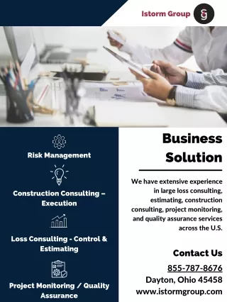 Istorm Group - Business Solution