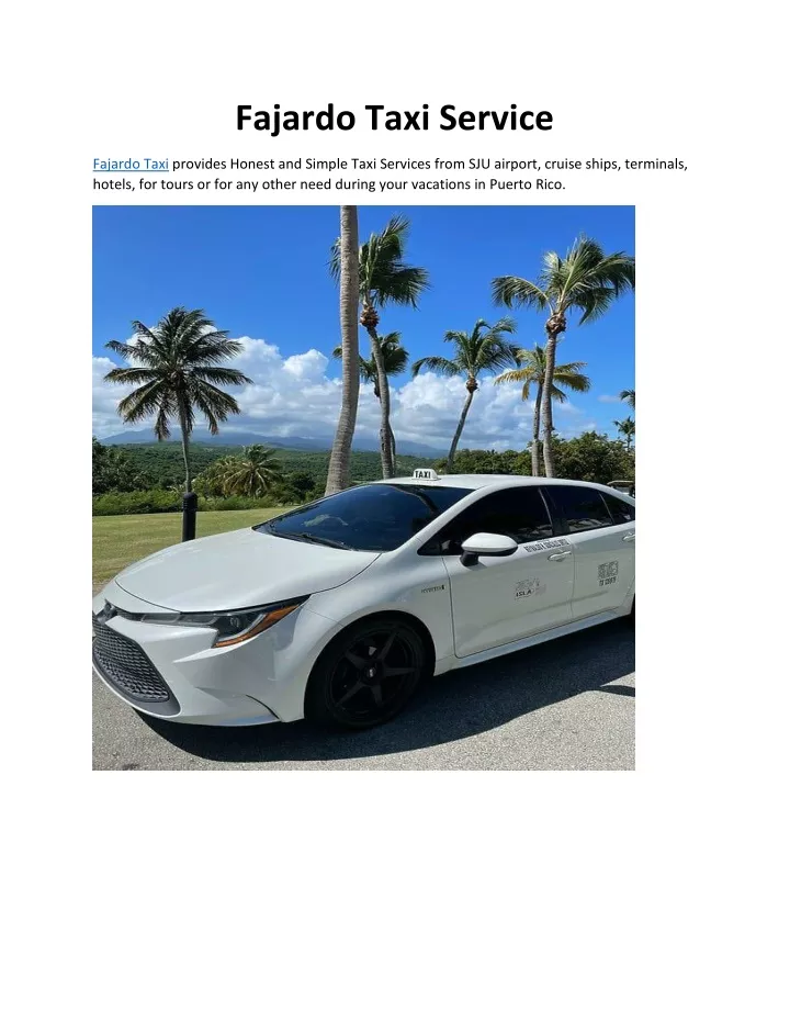 fajardo taxi service