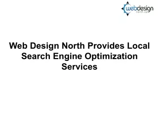 web design north provides local search engine