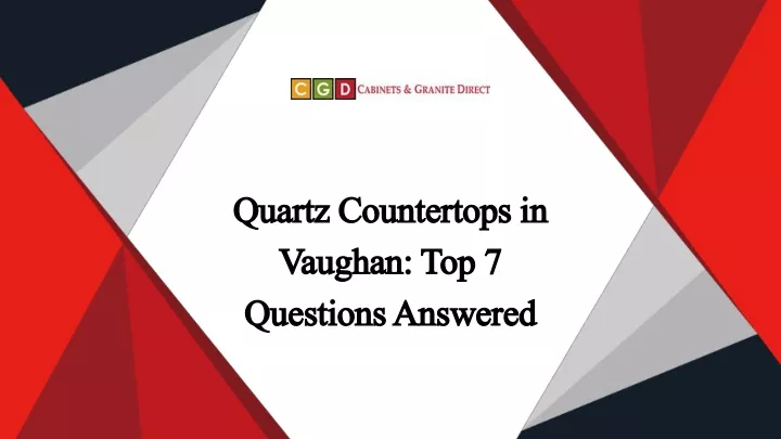 quartz countertops in vaughan top 7 questions