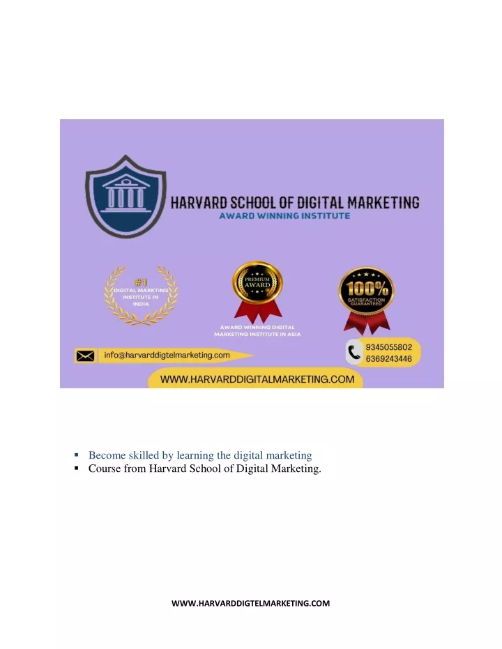 become skilled by learning the digital marketing