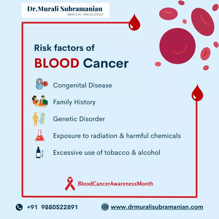 risk factors of blood cancer