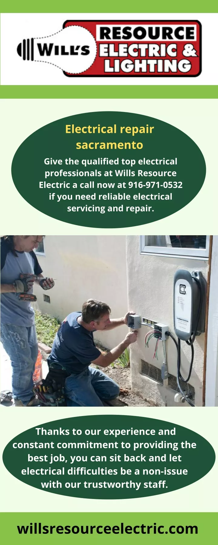 electrical repair sacramento give the qualified
