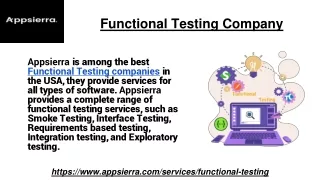functional testing company
