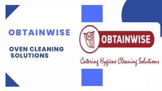 Obtainwise - Catering Hygiene Cleaning Solutions