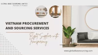 Vietnam Procurement and Sourcing Services