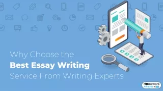 why choose the best essay writing service from writing experts