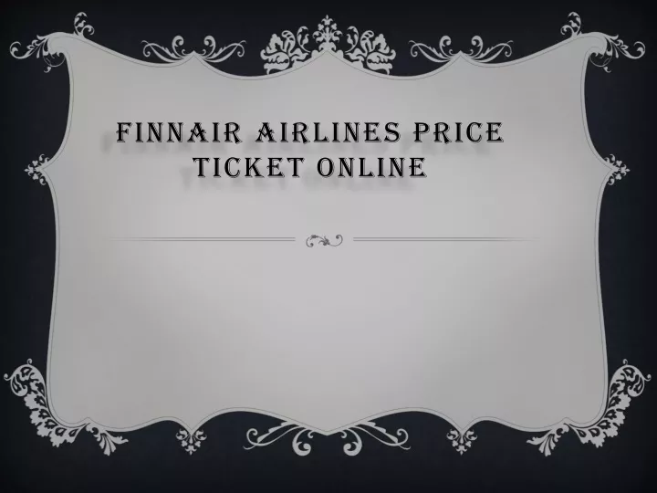 finnair airlines price ticket online