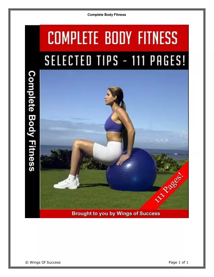 complete body fitness